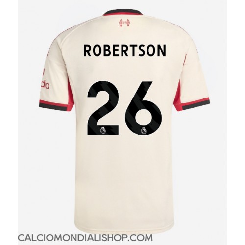Maglie da calcio Liverpool Andrew Robertson #26 Seconda Maglia 2025-26 Manica Corta
